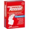 RENNIE chewing tablets, 24 pcs