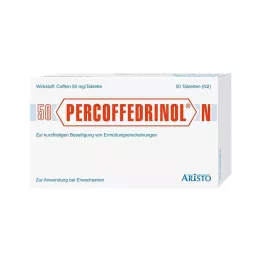 PERCOFFEDRINOL N 50 mg tablets, 50 pcs