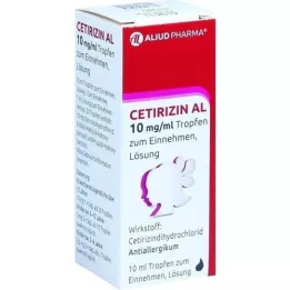 CETIRIZIN AL 10 mg/ml oral drops, 10 ml