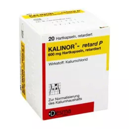 KALINOR retard P 600 mg hard capsules, 20 pcs