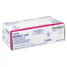 HANDSCHUHE Latex lightly powdered small, 100 pcs