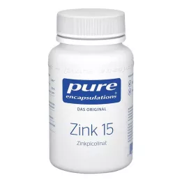 PURE ENCAPSULATIONS Zinc 15 Zinc Picolinate Capsules, 180 pcs