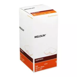 MELOLIN 10x10 cm wound dressings sterile, 100 pcs