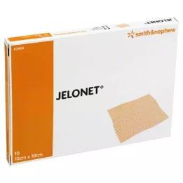 JELONET Paraffin gauze 10x10 cm sterile, 10 pcs
