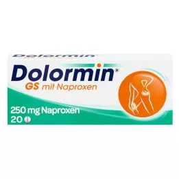 DOLORMIN GS with Naproxen Tablets, 20 pcs