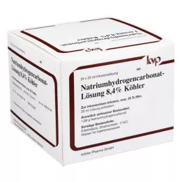 NATRIUMHYDROGENCARBONAT-Solution 8.4% Köhler, 25X20 ml