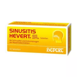 SINUSITIS HEVERT SL Tabletten, 40 St