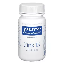 PURE ENCAPSULATIONS Zinc 15 Zinc Picolinate Capsules, 60 pcs