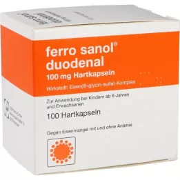 FERRO SANOL Duodenal Hartkaps.m.Msr.überz.pell., 100 pcs