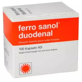 FERRO SANOL duodenal hard caps.m.msr.überz.Pell., 100 pcs