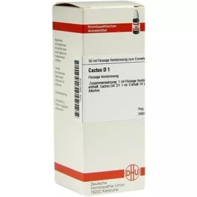 CACTUS D 1 Dilution, 50 ml CACTUS D 1 Dilution, 50 ml