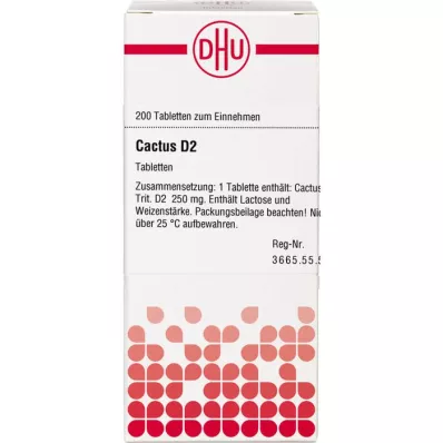 CACTUS D 2 tablets, 200 pcs