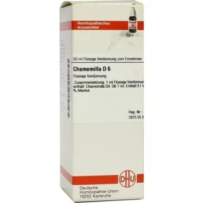 CHAMOMILLA D 6 Dilution, 50mL