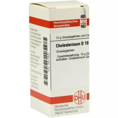 CHOLESTERINUM D 10 Globuli, 10 g