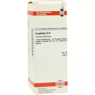 GRAPHITES D 8 Dilution, 50 ml GRAPHITES D 8 Dilution, 50 ml