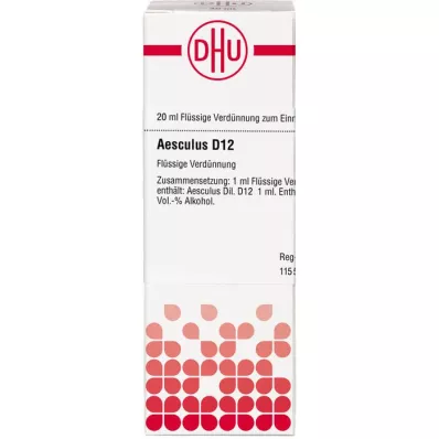 AESCULUS D 12 Dilution, 20 ml