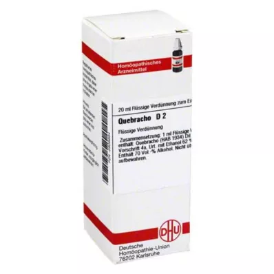 QUEBRACHO D 2 Dilution, 20 ml QUEBRACHO D 2 Dilution, 20 ml