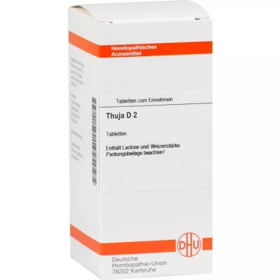 THUJA D 2 tablets, 80 pcs THUJA D 2 tablets, 80 pcs