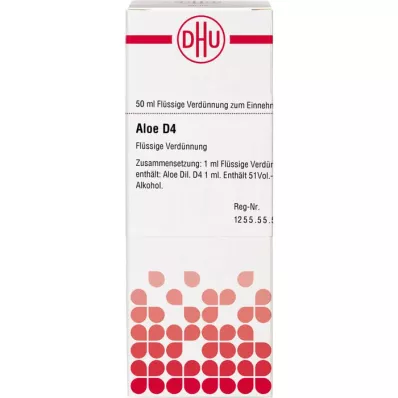 ALOE D 4 Dilution, 50mL