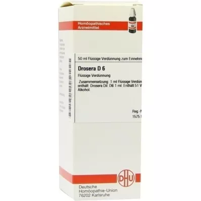 DROSERA D 6 Dilution, 50mL DROSERA D 6 Dilution, 50mL