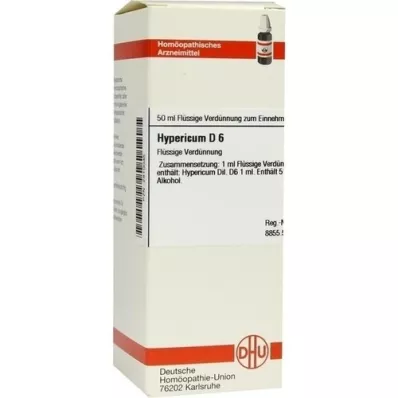 HYPERICUM D 6 Dilution, 50 ml