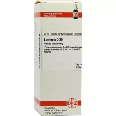LACHESIS D 30 Dilution, 50mL