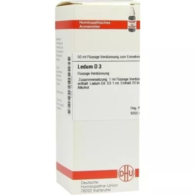 LEDUM D 3 Dilution, 50 ml LEDUM D 3 Dilution, 50 ml