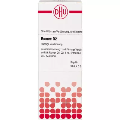 RUMEX D 2 Dilution, 50mL RUMEX D 2 Dilution, 50mL