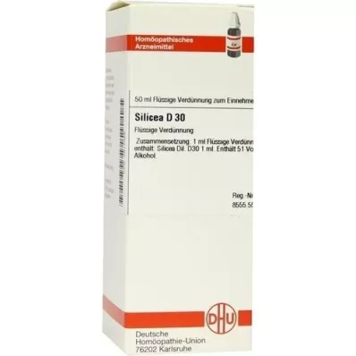 SILICEA D 30 Dilution, 50mL SILICEA D 30 Dilution, 50mL