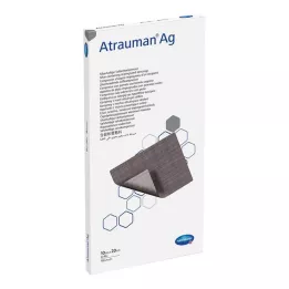 ATRAUMAN Ag 10x20 cm sterile compresses, 10 pcs