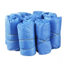 ÜBERSCHUHE once plastic blue, 100 pcs