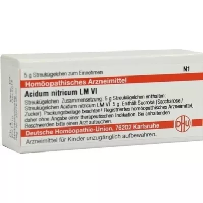 ACIDUM NITRICUM LM VI Globuli, 5 g