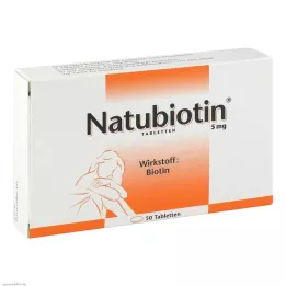 NATUBIOTIN Tablets, 50 pcs