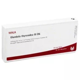 GLANDULA THYREOIDEA GL D 6 ampoules, 10X1 ml