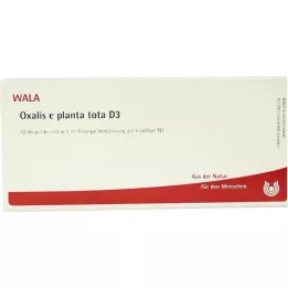 OXALIS E planta tota D 3 ampoules, 10X1 ml