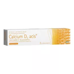 CALCIUM D3 ACIS 1000 mg/880 I.E. Jumper tablets, 20 pcs