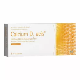 CALCIUM D3 ACIS 1000 mg/880 I.E. Jumper tablets, 40 pcs