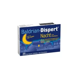 BALDRIAN DISPERT Night to fall asleep üb.Tablets, 25 pcs