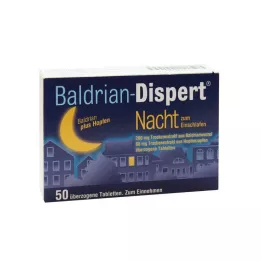 BALDRIAN DISPERT Night to fall asleep üb.Tablets, 50 pcs