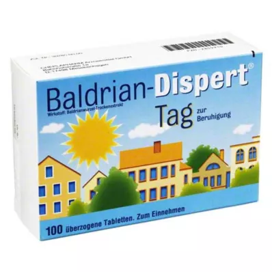 BALDRIAN DISPERT Tag coated tablets, 100 pcs BALDRIAN DISPERT Tag coated tablets, 100 pcs