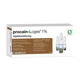 PROCAIN-Loges 1% Injection Solution Ampoules, 50X2 ml