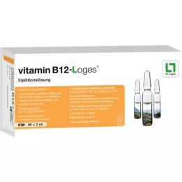 VITAMIN B12-LOGES Injection solution ampoules, 50x2 ml