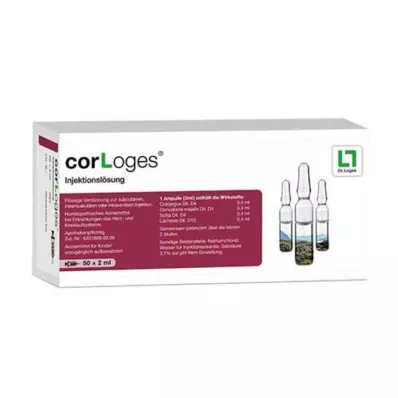 CORLOGES Injection solution ampoules, 50X2 ml