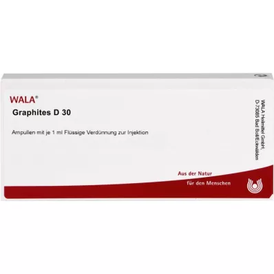 GRAPHITES D 30 ampoules, 10X1 ml