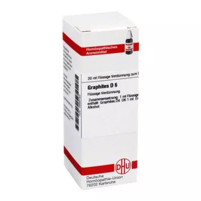 GRAPHITES D 6 Dilution, 20 ml GRAPHITES D 6 Dilution, 20 ml