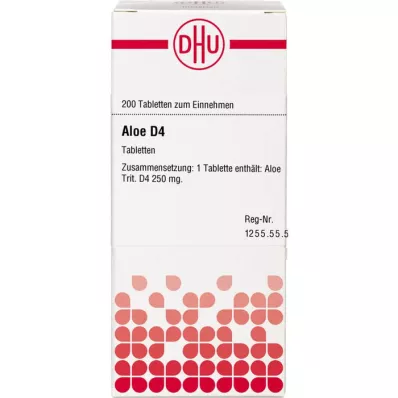 ALOE D 4 tablets, 200 pcs ALOE D 4 tablets, 200 pcs