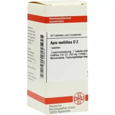 APIS MELLIFICA D 2 tablets, 80 pcs