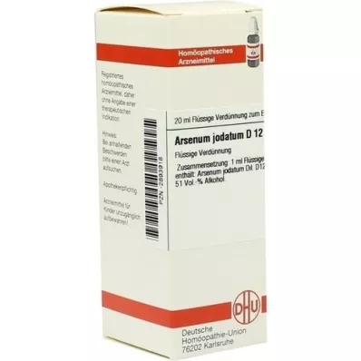 ARSENUM JODATUM D12 Dilution, 20mL
