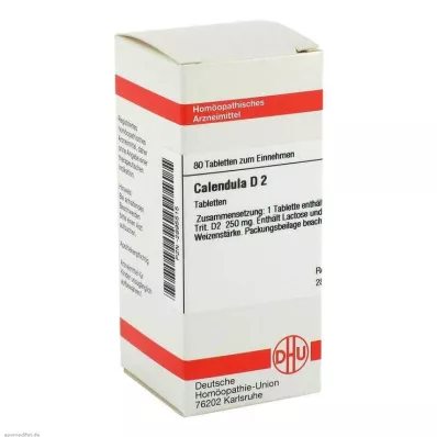 CALENDULA D 2 tablets, 80 pcs CALENDULA D 2 tablets, 80 pcs