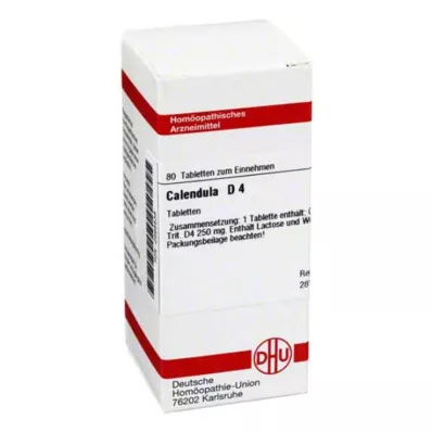 CALENDULA D 4 tablets, 80 pcs